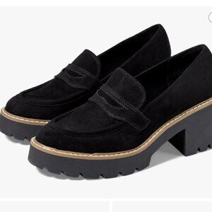 DV Dolce Vita Temecula Black Suede Loafers (still in box)